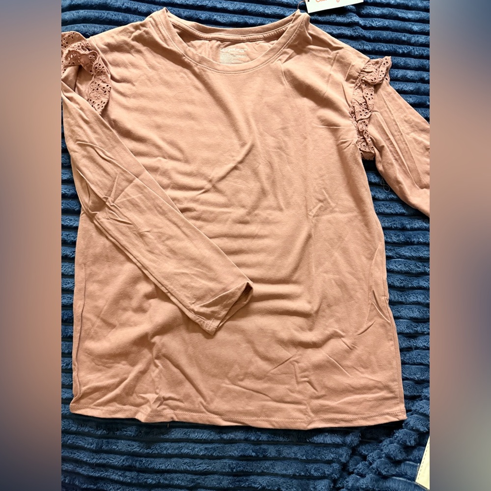 Cat & Jack Plus Size Light Plum Shirt